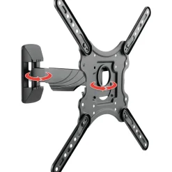 Schwaiger TV-Wandhalter Motion 3 58 bis 190 cm schwarz