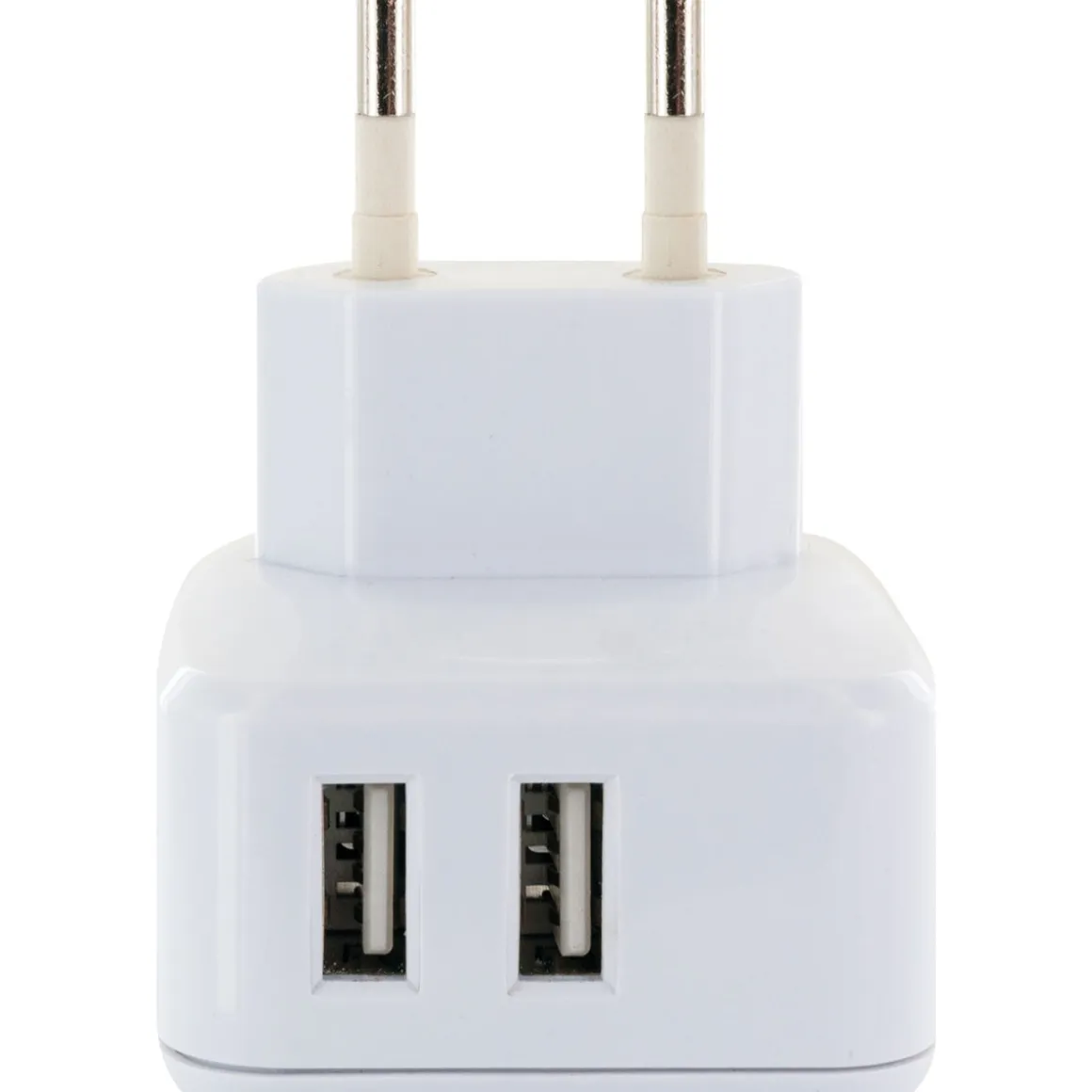 Schwaiger USB-Ladeadapter 2,4Ah 230V weiß