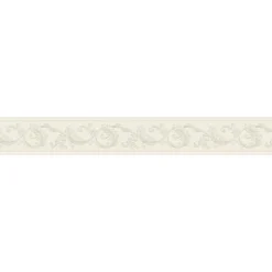Selbstklebende-Borte Ranken-Ornament creme 5 m