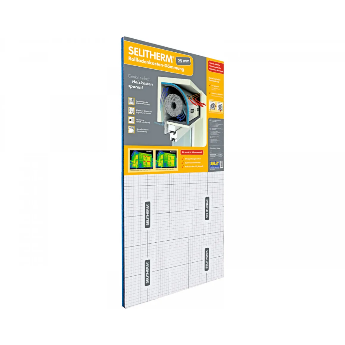 Selit herm Rolladenkastendämmung