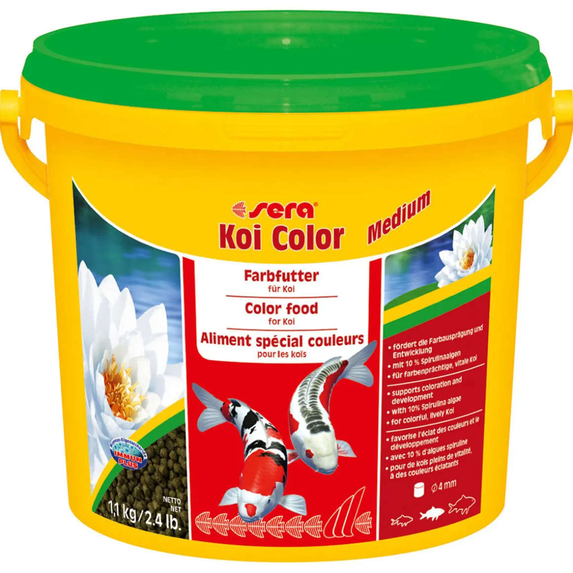 sera Koi Color Medium 3800 ml / 1,1 kg