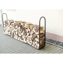 ShelterLogic Kaminholzregal Traglast 550 kg 25x243,8x98,9cm