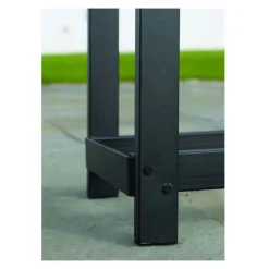 ShelterLogic Kaminholzregal Traglast 1.000 kg Inkl. Abdeckung 36,3x119,4x118,9cm