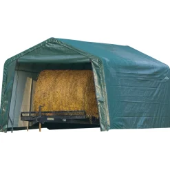 ShelterLogic Weidezelt 23,18m² 610x380x260cm Grün