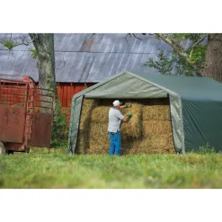 ShelterLogic Weidezelt 23,18m² 610x380x260cm Grün