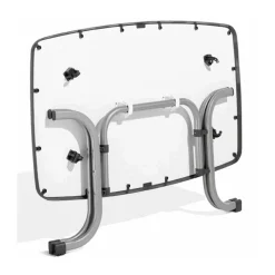 SIEGER Boulevardtisch 253 150 x 90 x 72 cm höhenverstellbar graphit/anthrazit