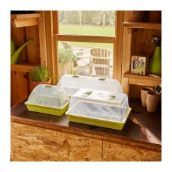 Siena Garden Zimmer-Gewächshaus Uni-Grow 38 x 24 x 18 cm