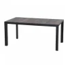 Siena Garden Dining Tisch Silva 140 x 90 x 74 cm matt anthrazit/washed grey