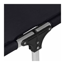 Siena Garden Dreibeinliege Klappliege Danzig grau 130 kg