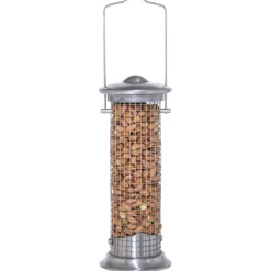 Siena Garden Vogelfuttersule Aluminium Line fr Mischfutter 24 cm