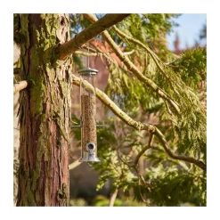 Siena Garden Vogelfuttersule Aluminium Line fr Mischfutter 39 cm