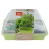 Siena Garden Zimmer-Gewächshaus-Set inkl Kräutersaat 29 x 19 x 19 cm