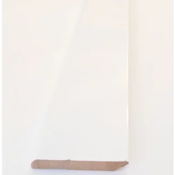 Sockelleiste hochglänzendes Weiß