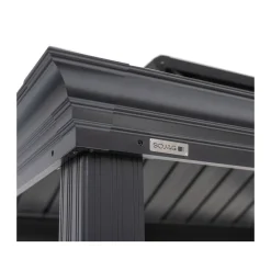 Sojag Pavillon BBQ Messina 68 179x292x262cm Anthrazit