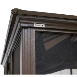 Sojag Pavillon Castel 1012 297,09x362,09x282,56cm Bronze