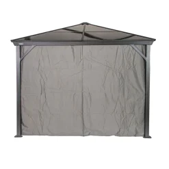 Sojag Vorhang-Set für Verona 1010 Dunkelgrau