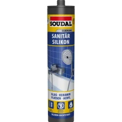 Soudal Dusche und Bad silbergrau 300 ml