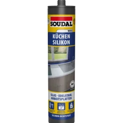 Soudal Sanitärsilikon Küche und Bad lebensmittelgeeignet weiß
