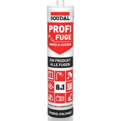 Soudal Silikon Profi Fuge weiß 280 ml