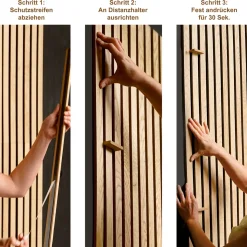 Specht Classic Stix, Eiche hellbraun, 250x3,45 cm