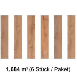 Specht Vinylboden Vinyl SPC Ambiente Honig Eiche 1220 x 230 x 4,8 mm