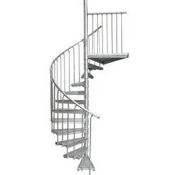 Spindeltreppe Arizona 160 cm 11 Stufen und 1 Podest