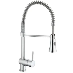 Spiralfeder-Spültischarmatur Cornwall Niederdruck verchromt