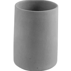 spirella Zahnputzbecher Gemma Durchmesser 7,7 cm grau