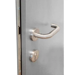 SplenDoor Premium-Haustür Passivedoor Kalmar energiesparend grau 110 x 210 cm links