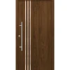 SplenDoor Premium-Haustür Passivedoor Kalmar energiesparend nussbaum 110 x 210 cm links