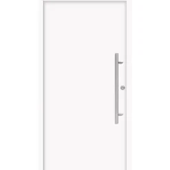 SplenDoor Premium-Haustür Passivedoor Ribe energiesparend weiss 100 x 200 cm rechts