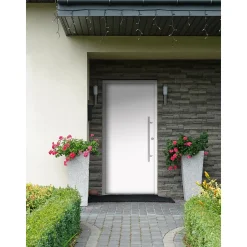 SplenDoor Premium-Haustür Passivedoor Ribe energiesparend weiss 100 x 200 cm rechts