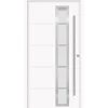 SplenDoor Premium-Haustür Passivedoor Uppsala energiesparend weiss 110 x 210 cm rechts