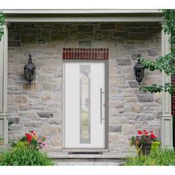 SplenDoor Premium-Haustür Passivedoor Malmo RC2 energiesparend einbruchsicher weiss 110 x 210 cm rechts