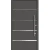 SplenDoor Premium-Haustür Passivedoor Visby RC2 energiesparend einbruchsicher anthrazit 100 x 210 cm rechts