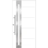 SplenDoor Premium-Haustür Passivedoor Eksjo RC2 energiesparend einbruchsicher weiss 110 x 210 cm links