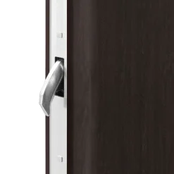 SplenDoor Premium-Haustür Passivedoor Uppsala RC2 energiesparend einbruchsicher nussbaum 110 x 210 cm links