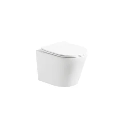 Spülrandloses Wand-WC-Set Nakia weiß-matt