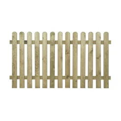 Staketenzaun gerade 180 x 100 cm Latten 20 x 90