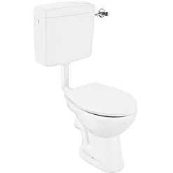 Stand-WC Set weiß