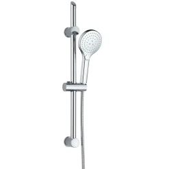 Stangenbrausen-Set zum Kleben chrom