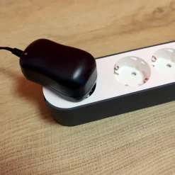 Steckdosenleiste GREENLINE weiß/anthrazit