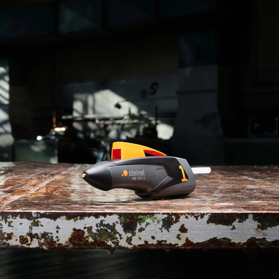 Steinel Akku-Klebepistole MobileGlue 1007-S mit 7 mm Klebesticks