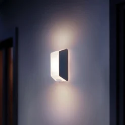 Steinel Außenleuchte L 30 S anthrazit mit Bewegungsmelder E27