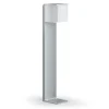 Steinel Standaußenleuchte mit Bewegungsmelder GL 80 SC iHF-Sensor silber