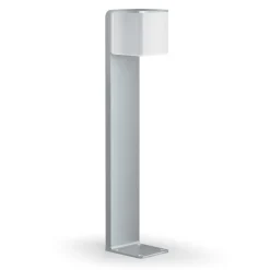 Steinel Standaußenleuchte mit Bewegungsmelder GL 80 SC iHF-Sensor silber