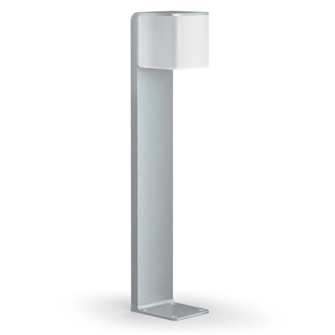 Steinel Standaußenleuchte mit Bewegungsmelder GL 80 SC iHF-Sensor silber