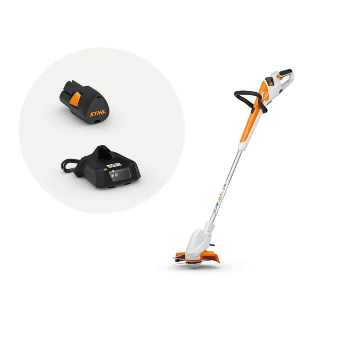 Stihl Akku-Rasentrimmer FSA 30 Set mit Akku und Ladegerät
