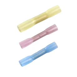 Stossverbinder gelb 4-6 mm wärmeschrumpfend 10 Stück