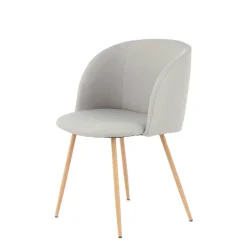 Stuhl „Celina 210“, 2er-Set, grau